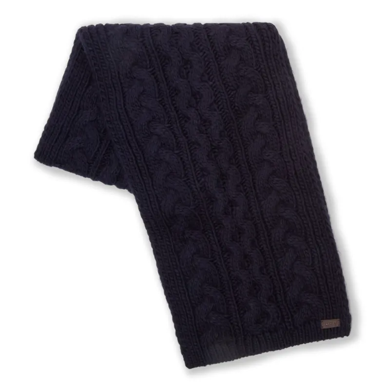 Schoffel Bakewell Hat And Scarf Set - Navy-2